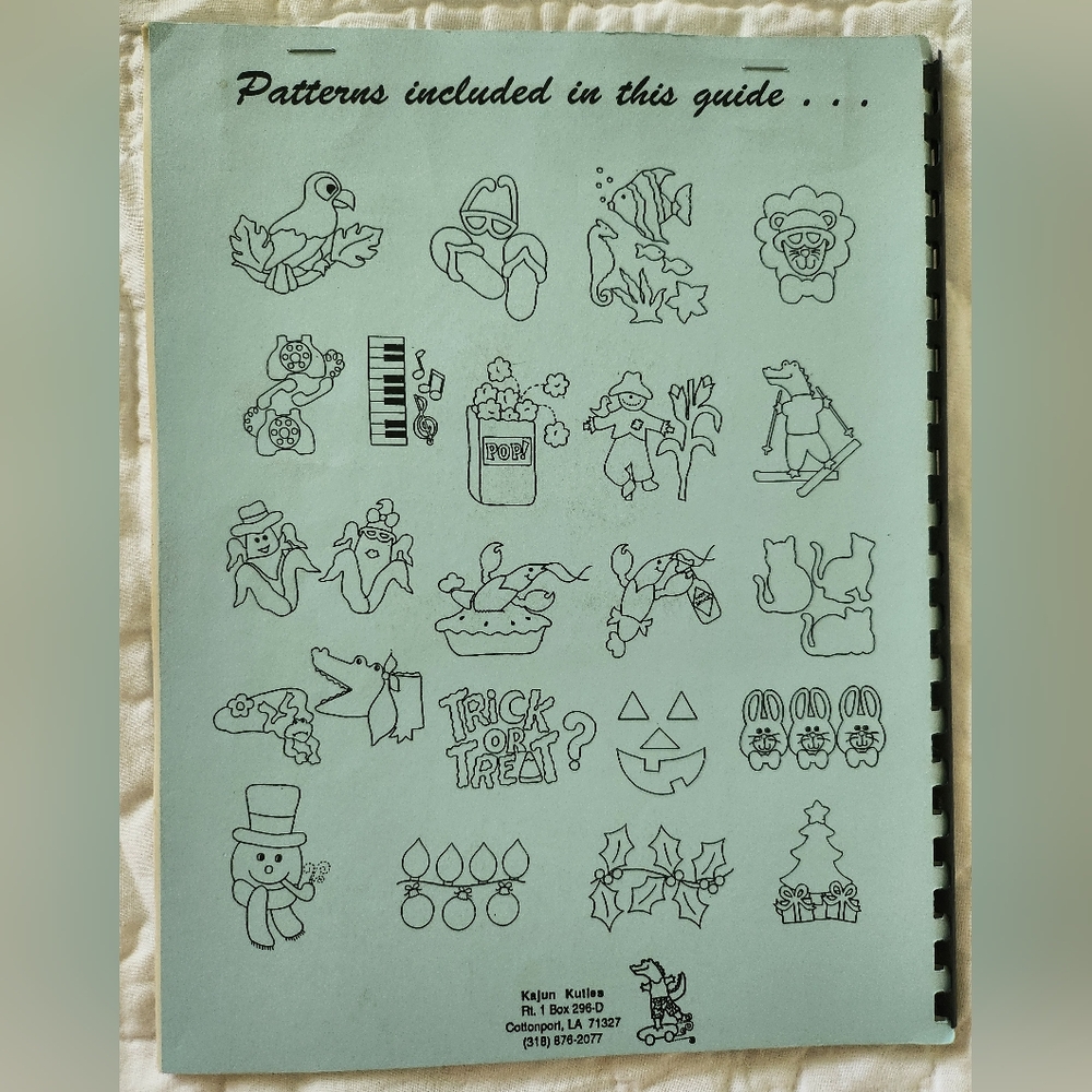 Applique The Easy Way! Includes 20 Designs With Complete Instructions - Picture 2 of 11